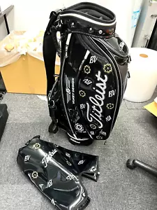 Titleist Vokey Design limitiertes Modell Golf Caddy Bag 9,5 Typ schwarz wasse... - Bild 1 von 7