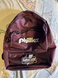 Mochila de colección de los Filis Eagles bolso marrón Gatorade Filadelfia NFL Difícil de encontrar escuela - Imagen 1 de 4