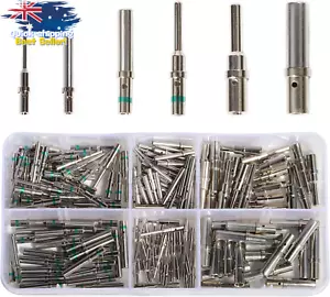 Deutsch Solid Contact Kit Size 12 16 20 Male Female Terminal Pin Crimp 14-20AWG - Picture 1 of 12