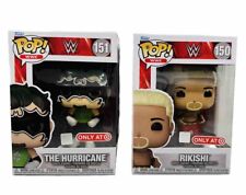 Funko POP WWE Rikishi #150 & The Hurricane #151 Target Exclusive Set IN HAND New