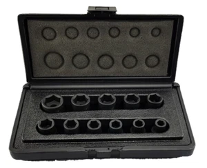 Professional Quality 11Pc Impact Socket Set 8-19mm 3/8" Drive From Custor Tools - Picture 1 of 2