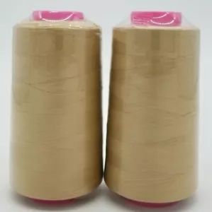 2-Pack Big Spools Sewing Serger Quilting Multi Purpose T27 Thread 6000 YDS Cone - Picture 1 of 66