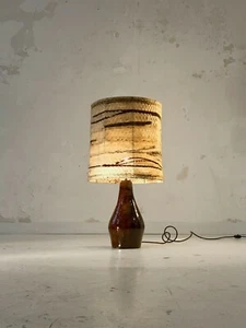 1950 JPR VALLAURIS LAMPE CERAMIQUE MODERNISTE BAUHAUS SHABBY-CHIC ART POPULAIRE - Imagen 1 de 11
