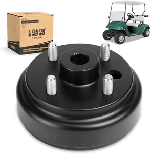 Golf Cart Brake Drum Hub Assembly for EZGO TXT 1991-Up with 4 Cycle Gas Engines - Picture 1 of 8