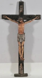 Crucifix from the 18th century, Christ on a cross - Bild 1 von 6
