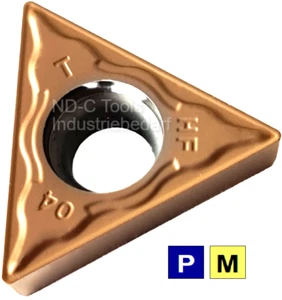 Placas reversibles TCMT 110204-MAF (P25/M25) para acero y acero inoxidable con factura - Imagen 1 de 2