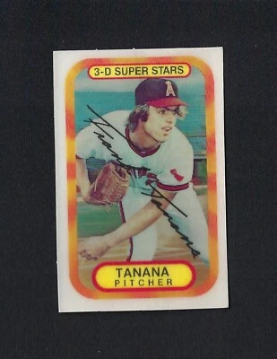 1977 Kellogg's #45 FRANK TANANA Angels No Cracks oddball Kelloggs - Image 1 of 2