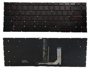 FRANCUSKA klawiatura AZERTY MSI GS65 GF63 GF65 Stealth Thin 8RE/8RF NSK-FDBBN - Zdjęcie 1 z 2