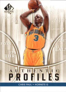 2008-09 SP Authentic Profiles #AP35 Chris Paul Hornets