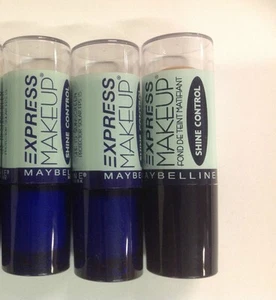 ( LOT OF 3 ) Maybelline EXPRESS MAKEUP SHINE CONTROL SPF 15 ( BUFF ) New. - Picture 1 of 3