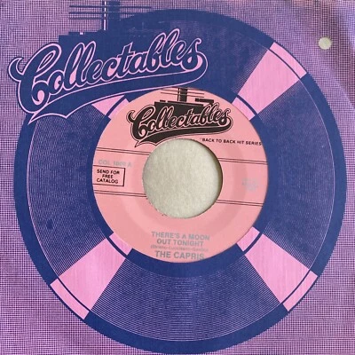 Capris 45 There's a Moon Out Tonight / Indian Girl NEW reissue unplayed doowop Foto 1 de 3