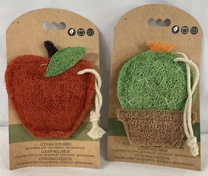 Reuseit Kaktus 🌵 Apfel 🍎. Luffa Schrubber 2 Stück - Bild 1 von 7