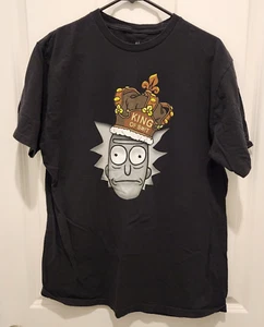 Ripple Junction Brand Black Rick and Morty T-Shirt, Size XL - Picture 1 of 4