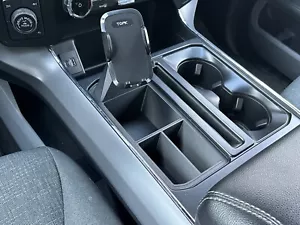 2021-2025 F-150 Modular Compartment and Phone Mount for Center Console Pocket - Picture 1 of 9
