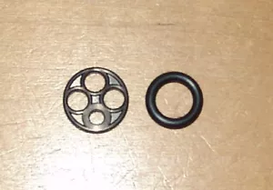 SUZUKI PETCOCK REBUILD/REPAIR GASKET SEAL KIT RM50 RM60 RM80 RM100 RM125 RM250 - Picture 1 of 1