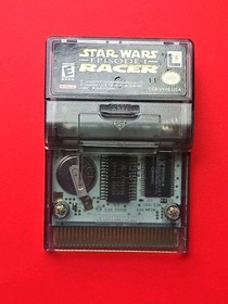 Star Wars Episode I - Racer Nintendo Game Boy Color Authentic Saves Rumble Works