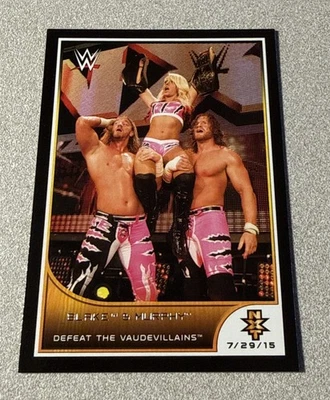 2016 Topps WWE Road To Wrestlemania #103 Blake & Murphy con Alexa Bliss Foto 1 de 2
