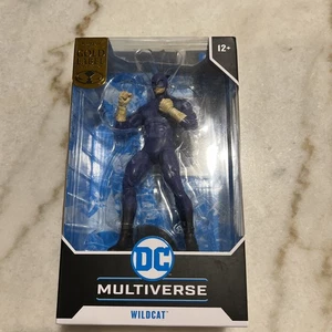 Figura de acción coleccionable McFarlane DC Multiverse Gold Label WILDCAT 7" nueva. - Imagen 1 de 6