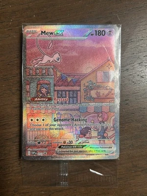 Mew ex 053 Sv: Scarlet & Violet Promo Cards Holo SEALED. Still Sealed - Image 1 of 4