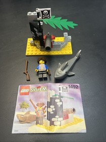 Lego Pirates Battle Cove 1492 100% Complete W/Instructions