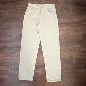 CALVIN KLEIN Jeans Easy Fit Relaxed Straight Leg Khaki Denim Men’s Size 34x34 - Picture 1 of 9