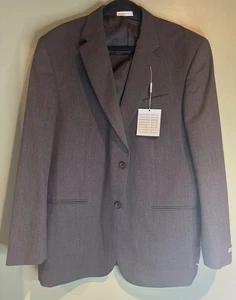Geoffrey Beene NWT Wool Blazer 46R Men's Classic Suit Jacket Preppy Academia - Picture 1 of 9