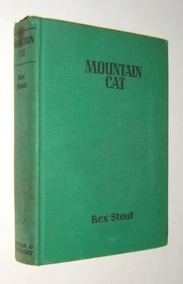 Mountain Cat by Rex Stout – Hardcover – 1939 – 1st Printing Foto 1 de 4