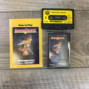 DragonStomper Atari 2600 Videospiel Super Ladegerät Kassette Kassette + Anleitung - Bild 1 von 5