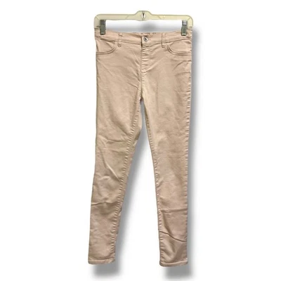 Pantalones de mezclilla legging para niñas talla 14 rosa pálido Foto 1 de 4