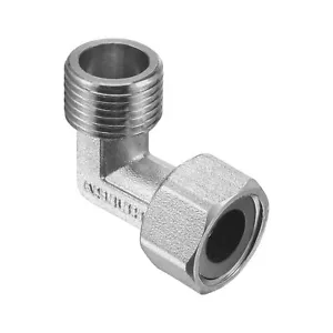 Pipe Fitting Elbow G1/2 Male to Female Thread 2 Way Hose Connector Adapter - Picture 1 of 6