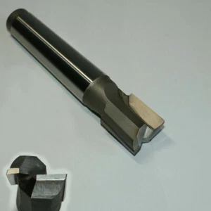 Fresa de ranura de perforación fresa sumergible MK3 fresa Ø 25 mm VHM Z = 2 K10 fresa simple *127G * - Imagen 1 de 2