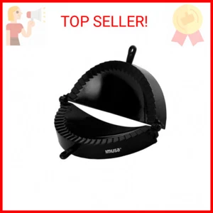 IMUSA USA Jumbo IMU-71006W Easy to Use Plastic Empanada Mold, Black - Picture 1 of 2