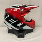 Bell Moto-9S Flex Motocross Mx Helmet Rail Gloss Red / White Large *Sample*