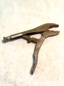 Vintage Peterson Dewitt Vise Grip 10CR Straight Jaw Locking Pliers Made in USA - Picture 1 of 7
