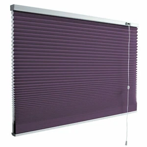Plissee - Gardinen unterschiedliche Größen Farbe Lila 5 Stück Angebot - Bild 1 von 6