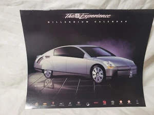 Original 2000 GM The Experience Millennium Kalender Konzeptauto LKW Broschüre  - Bild 1 von 6