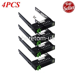 4PCS Fujitsu RX200 RX300 RX350 S6 S7 S8 2.5" SAS Tray Caddy A3C40135103 - Afbeelding 1 van 14