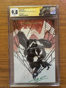 VENOM #35 / 200 (CRAIN VIRGIN VARIANT) CGC SS 9.8 SIGNED BY CRAIN AND CATES - Picture 1 of 2