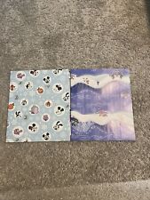 Disney Christmas Gift Wrap Wrapping Paper. 2 Sheets. Each Is 22in X 36 In