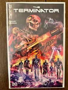The Terminator #1 NYCC NY Comic Con Exclusive Cover Camron T Johnson Signed - Picture 1 of 3
