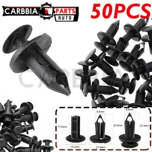 50x Fender Bumper Clip Body Rivets For Honda Trx680 Trx650 Trx500 Trx450 Trx400 - Picture 1 of 8