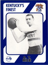 1989-90 Kentucky Collegiate Collection #250 A.T. Rice