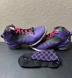 RARE! VVVNDS Size 12 Jordan Fly Wade 2 EV Miami Nights (2012) Nike w/ SOCKS HEAT - Picture 1 of 11