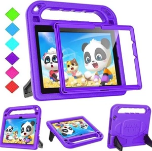 Kids Tablet Case 10 Inch Purple Fire HD 11th Generation Lightweight Shockproof - Picture 1 of 6