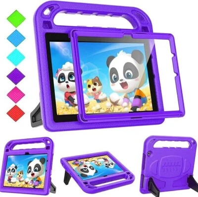 Kids Tablet Case 10 Inch Purple Fire HD 11th Generation Lightweight Shockproof - Image 1 of 4