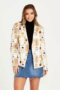 Sass Roxy Blazer in Abstract Print - Picture 1 of 10