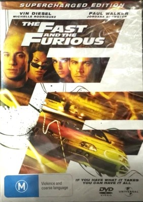 The Fast And The Furious Supercharged Edition Brand New Sealed DVD Region 4 - Image 1 of 3