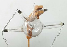 Antique x ray tube crookes cathode ray choke coil tesla pressler geissler