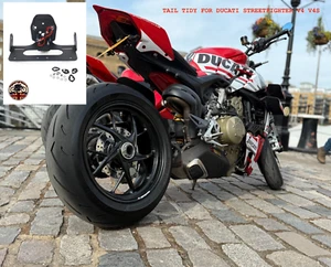 Ducati Streetfighter V4 / V4S Performance Tail Tidy Numberplate Holder 2020-2024 - Picture 1 of 4