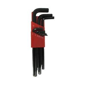 Great Neck 9-teilig schwarz Nickellegierung Sechskantschlüsselhalter Set metrisch - Bild 1 von 2